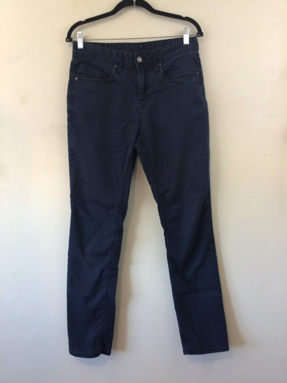 Prana Slim Fit Straight Leg Mens Blue Pants 30 x 32